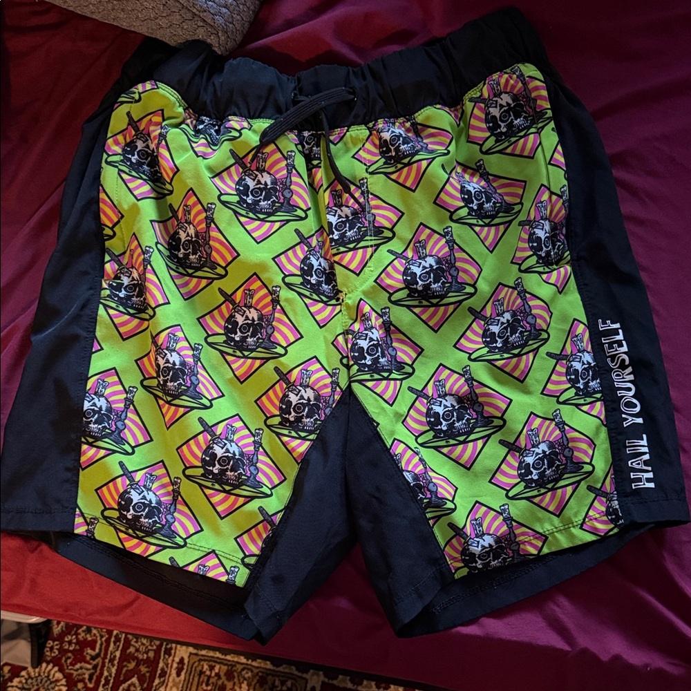 Last Podcast On The Left gym shorts